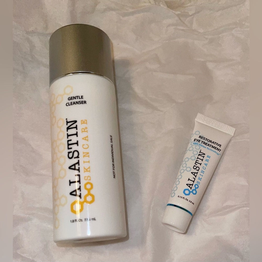 Alastin Gentle Cleanser 1.8 oz with sample size Eye Serum